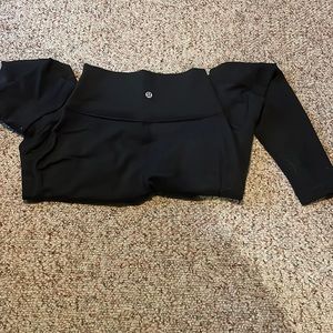 Black leggings. Lululemon